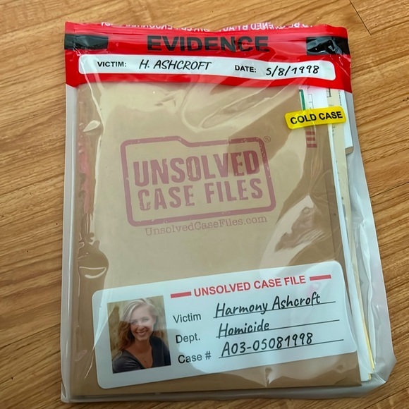 Unsolved Case Files Game (Harmony Ashcroft Case) - Picture 3 of 4